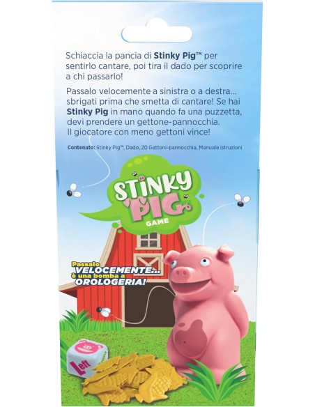 Stinky Pig Gioco da Tavolo Musicale Divertente Bambini 6+ GOL934871 Goliath | Futurartshop.com