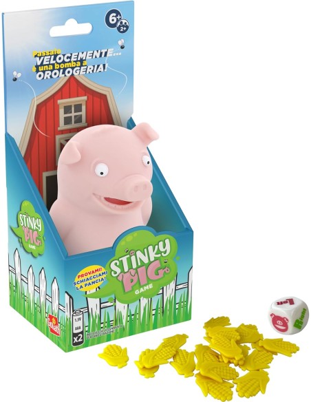 Stinky Pig Gioco da Tavolo Musicale Divertente Bambini 6+ GOL934871 Goliath | Futurartshop.com