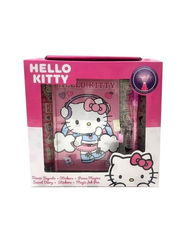 Hello Kitty Secret Diary for Girls with Stickers and Magic Pen CORH13778MC Coriex | Futurartshop.com