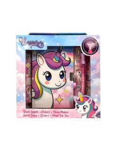 Unicorno Diario Segreto con Stickers e Penna Magica CORX13770MC Coriex | Futurartshop.com