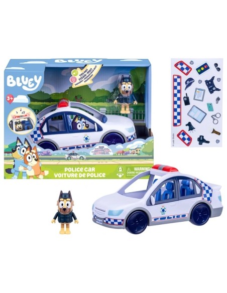 Bluey Police Car Playset Kids Toy Early Learning Centre ROC21739905 Moose | Futurartshop.com