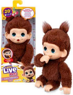 Little Live Pets Interactive Monkey Kids Electronic Toy ROC20486311 Moose | Futurartshop.com 2