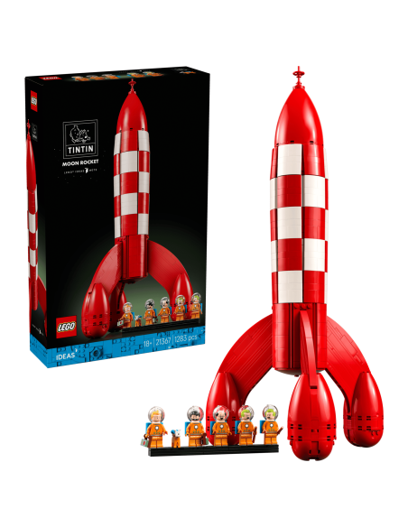 LEGO Ideas 21367 Razzo Lunare Tintin Set Collezione 18+ LEG658958 Lego | Futurartshop.com