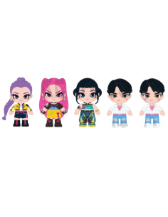 KPop Demon Hunters Peluche 20 cm Assortimento 6 Pezzi REIKPOP0300 Jazwares | Futurartshop.com