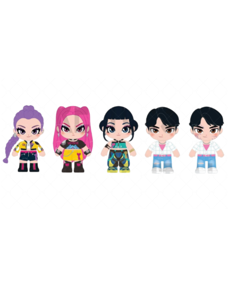 KPop Demon Hunters Peluche 20 cm Assortimento 6 Pezzi REIKPOP0300 Jazwares | Futurartshop.com