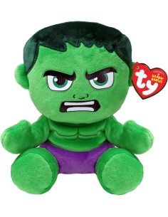 Marvel Hulk Plush 20 cm Floppy Soft Toy CRAT44004 Ty | Futurartshop.com
