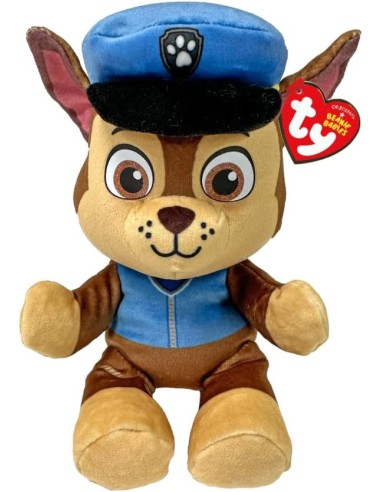 Paw Patrol Chase Plush 20 cm Floppy CRAT44014 Ty | Futurartshop.com