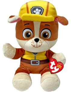 Paw Patrol Rubble Plush 20 cm Floppy CRAT44020 Ty | Futurartshop.com
