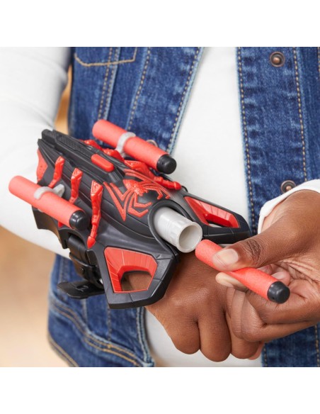 Marvel Nerf Spider-Man Miles Morales Thwip-Tech Blaster GEBF8971 Hasbro | Futurartshop.com