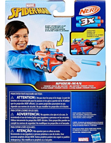 Marvel Nerf Spider-Man Thwip-Tech Blaster GEBF8970 Hasbro | Futurartshop.com