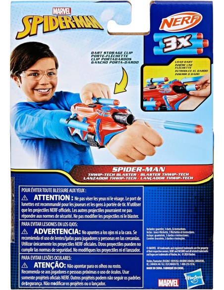 Marvel Nerf Spider-Man Thwip-Tech Blaster GEBF8970 Hasbro | Futurartshop.com