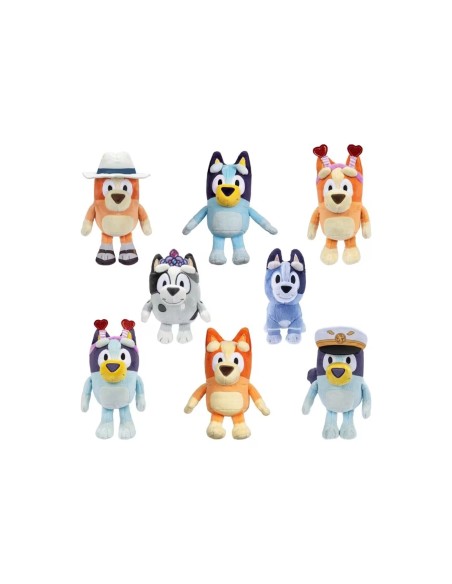 Bluey Plush 20 cm Assorted Characters GEB19167 Moose | Futurartshop.com