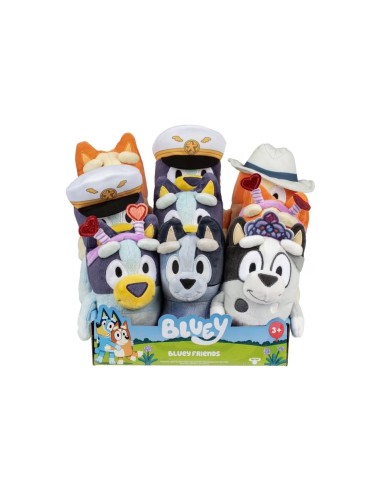 Bluey Plush 20 cm Assorted Characters GEB19167 Moose | Futurartshop.com