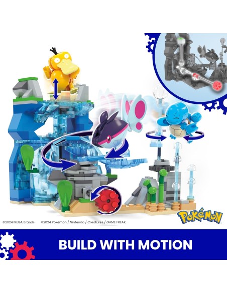 MEGA Pokémon Water Adventure Building Set 319 Pieces GEBHXF79 Mattel | Futurartshop.com