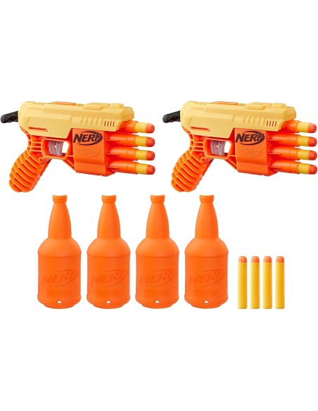 NERF Alpha Strike Fang QS Blaster with 4 Darts GEBE7563 Hasbro | Futurartshop.com
