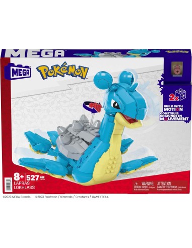 MEGA Pokémon Lapras Set Costruzioni 527 Pezzi TOYHKT26 Mattel | Futurartshop.com