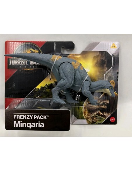 Jurassic World Minqaria Frenzy Pack Dinosaur GEBJGB75 Mattel | Futurartshop.com