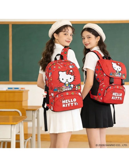 Zaino Scuola Hello Kitty Organizzato 31 Litri 32x43 cm PAN75556 Panini | Futurartshop.com