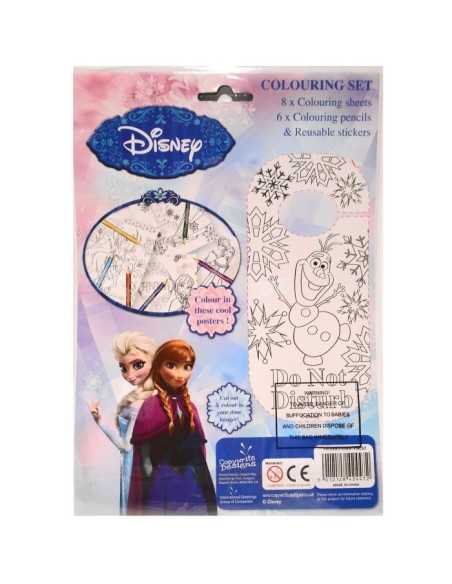 set per colorare e adesivi frozen DEGFZFNCST  | Futurartshop.com