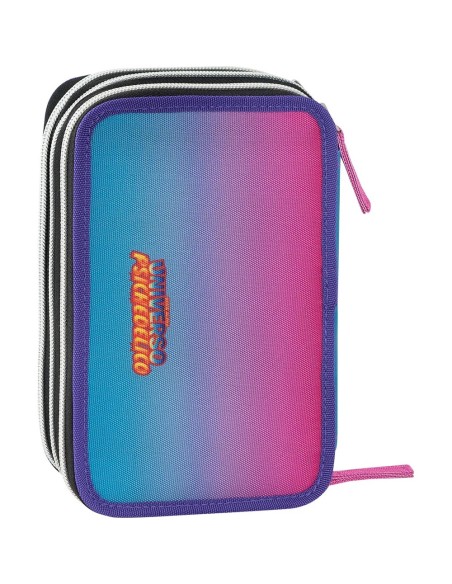 Ballerina Cappuccina Italian Brainrot 3 Zip Pencil Case PAN75838 Panini | Futurartshop.com