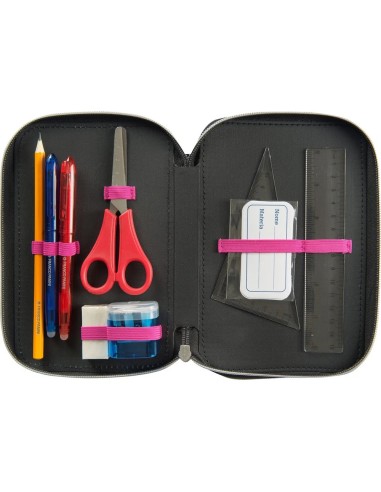 Ballerina Cappuccina Italian Brainrot 3 Zip Pencil Case PAN75838 Panini | Futurartshop.com