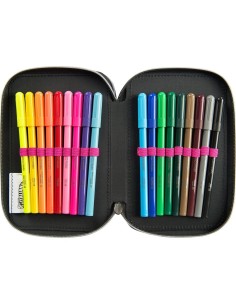 Astuccio 3 Zip Ballerina Cappuccina Italian Brainrot PAN75838 Panini | Futurartshop.com 2