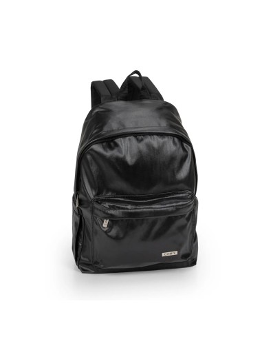 Glazed Black Flat Backpack PAN76103GN Panini | Futurartshop.com