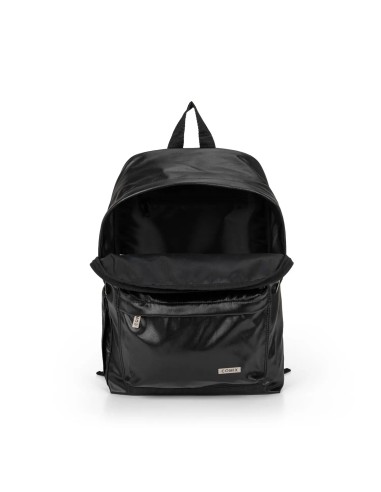 Glazed Black Flat Backpack PAN76103GN Panini | Futurartshop.com