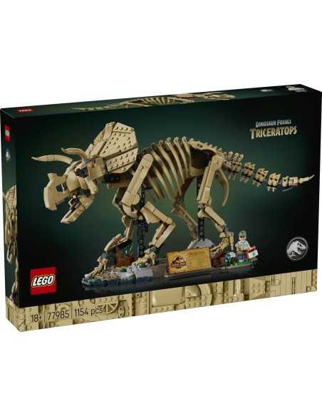 LEGO Jurassic Park 77985 Dinosaur Fossils Triceratops