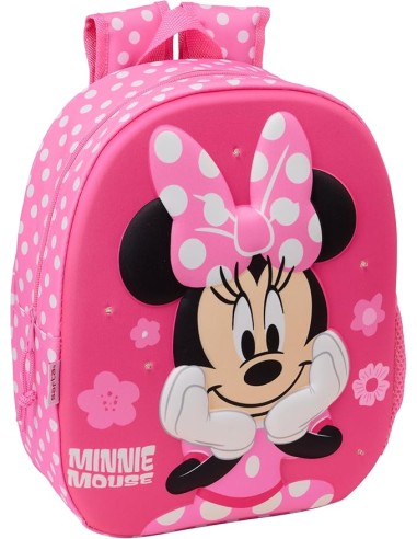 Zaino Asilo 3D con LED Minnie Mouse SAF622670892 Safta | Futurartshop.com