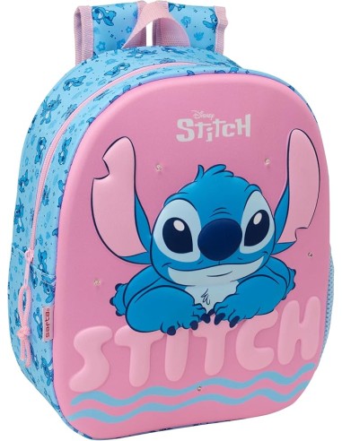 3D Backpack with LEDs Stitch SAF622672892 Safta | Futurartshop.com
