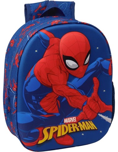 3D Backpack with LEDs Spider Man SAF622673892 Safta | Futurartshop.com