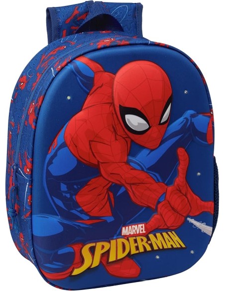 Zaino Asilo 3D con LED Spider Man SAF622673892 Safta | Futurartshop.com