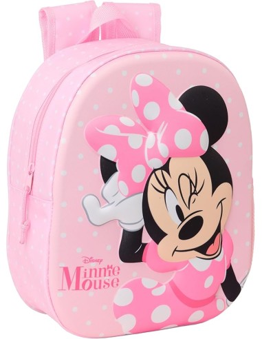 Zaino Asilo 3D Minnie Mouse SAF622551890 Safta | Futurartshop.com