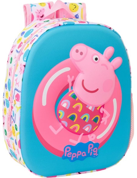 Zaino Asilo 3D Peppa Pig SAF622572890 Safta | Futurartshop.com