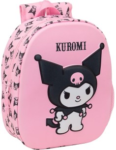 Zaino Asilo 3D Kuromi SAF622548890 Safta | Futurartshop.com