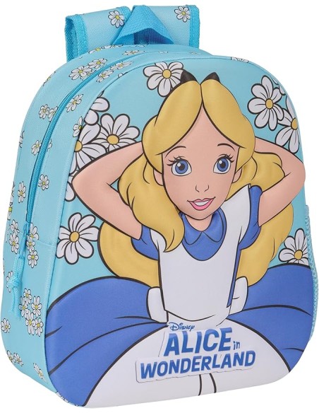 Zaino Asilo 3D Alice nel Paese delle Meraviglie SAF622460890 Safta | Futurartshop.com