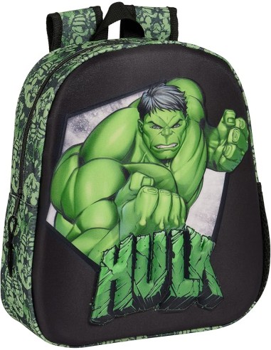 Zaino Asilo 3D Hulk SAF622466890 Safta | Futurartshop.com