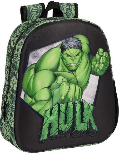 3D Backpack Hulk SAF622466890 Safta | Futurartshop.com