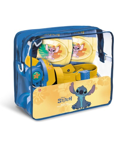 Pattini Rotelle Stitch Disney Bambini 22-29 Set Completo MON28832 Mondo | Futurartshop.com