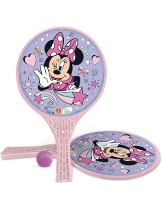 Disney Minnie Beach Paddle Set 2 Rackets Ball Kids Adults MON15/004 Mondo | Futurartshop.com