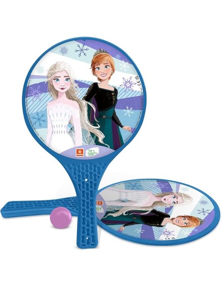 Disney Frozen II Beach Paddle Set 2 Rackets Ball Kids Adults MON15026 Mondo | Futurartshop.com