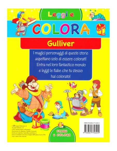 album leggi e colora i viaggi di gulliver 147353  | Futurartshop.com