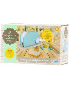 Maisonelle Nature - Wooden Toaster with Accessories ODS53000 Ods | Futurartshop.com