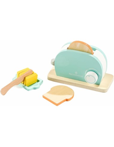 Maisonelle Nature - Wooden Toaster with Accessories ODS53000 Ods | Futurartshop.com