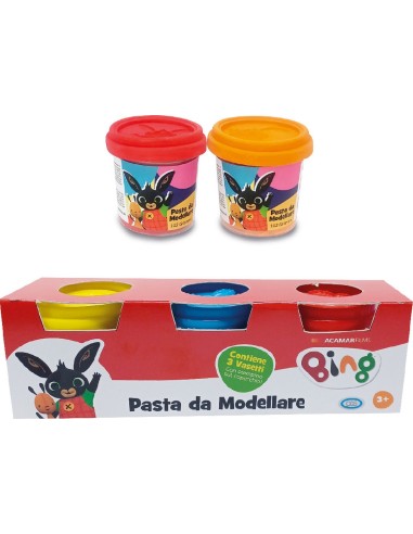 Bing - Paste da Modellare 3 Vasetti 112 gr ODS48450 Ods | Futurartshop.com