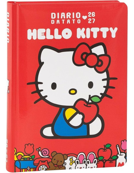 Hello Kitty 12-Month Diary Red School Planner 2026-27 PAN76189RD Panini | Futurartshop.com