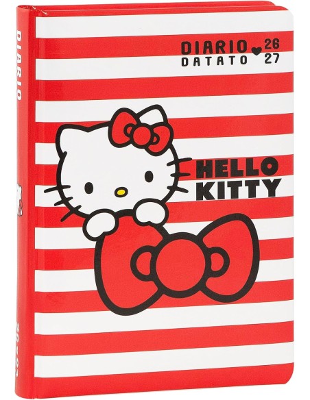 Hello Kitty 12-Month Diary Stripes School Planner 2026-27 PAN76189ST Panini | Futurartshop.com