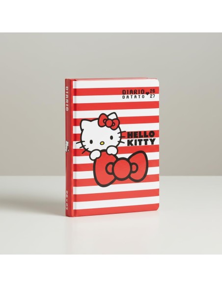 Hello Kitty 12-Month Diary Stripes School Planner 2026-27 PAN76189ST Panini | Futurartshop.com