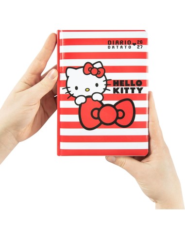 Hello Kitty 12-Month Diary Stripes School Planner 2026-27 PAN76189ST Panini | Futurartshop.com